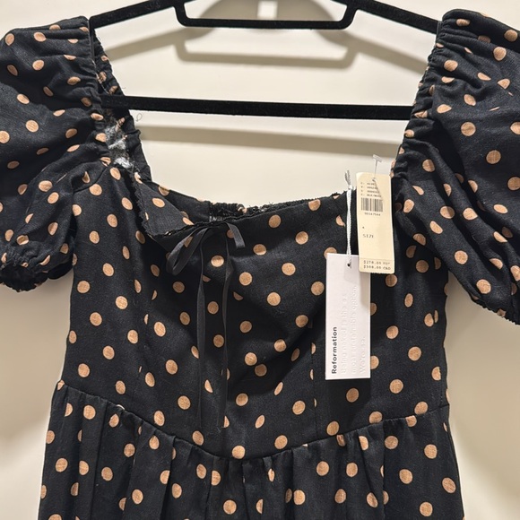 NWT Marella Linen Midi Dress | Reformation - Picture 5 of 5